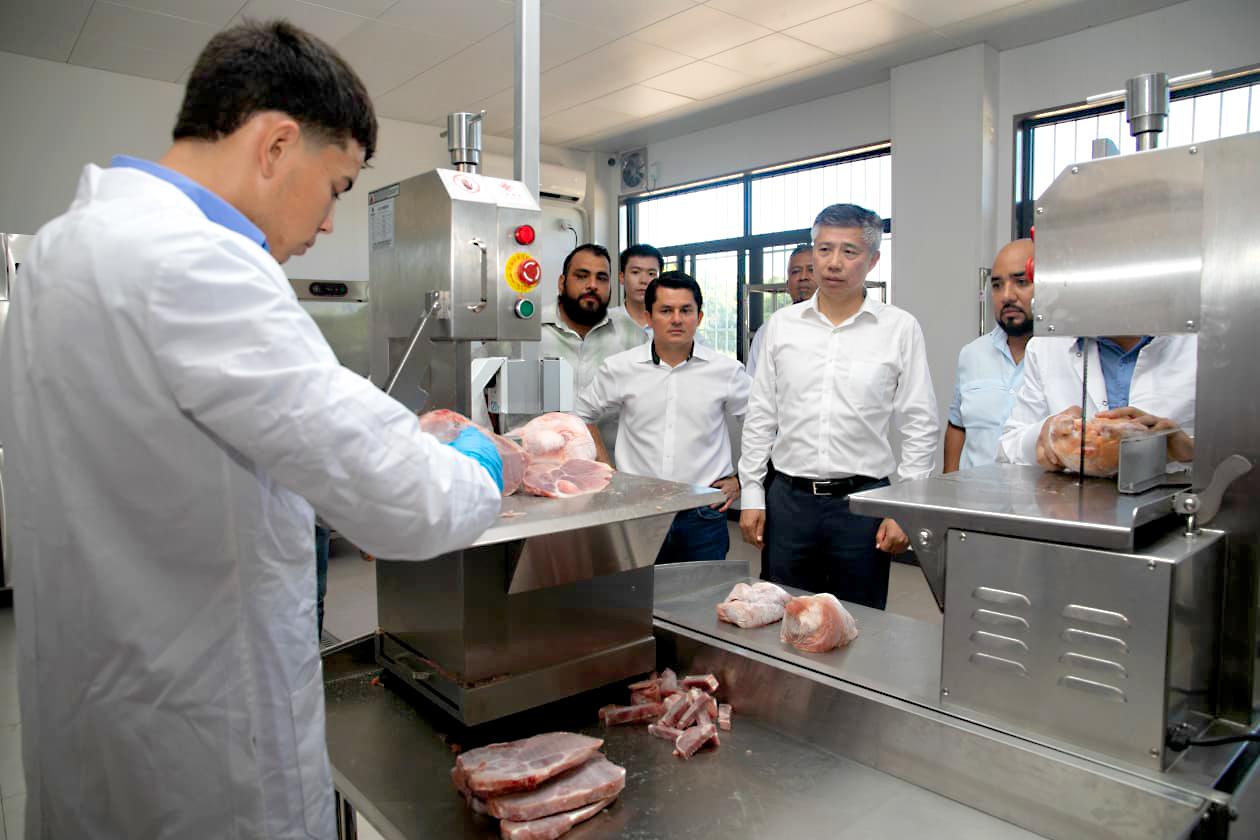 Gobierno supervisa avance de la Planta de Procesamiento de Alimentos en El Bazón, Nacaome